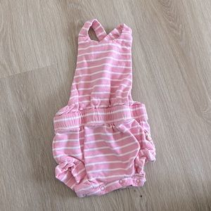 Monica + Andy organic cotton X-back romper